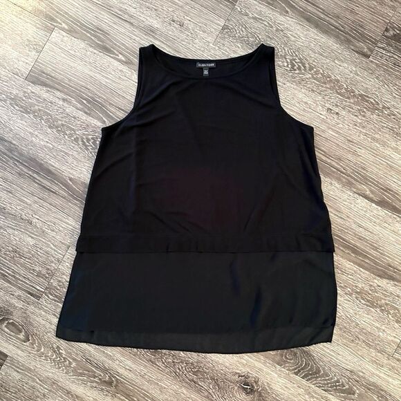 Eileen Fisher Double Layer Silk Sleeveless top - Picture 1 of 7